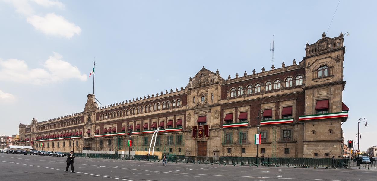 The National Palace on the Zócalo